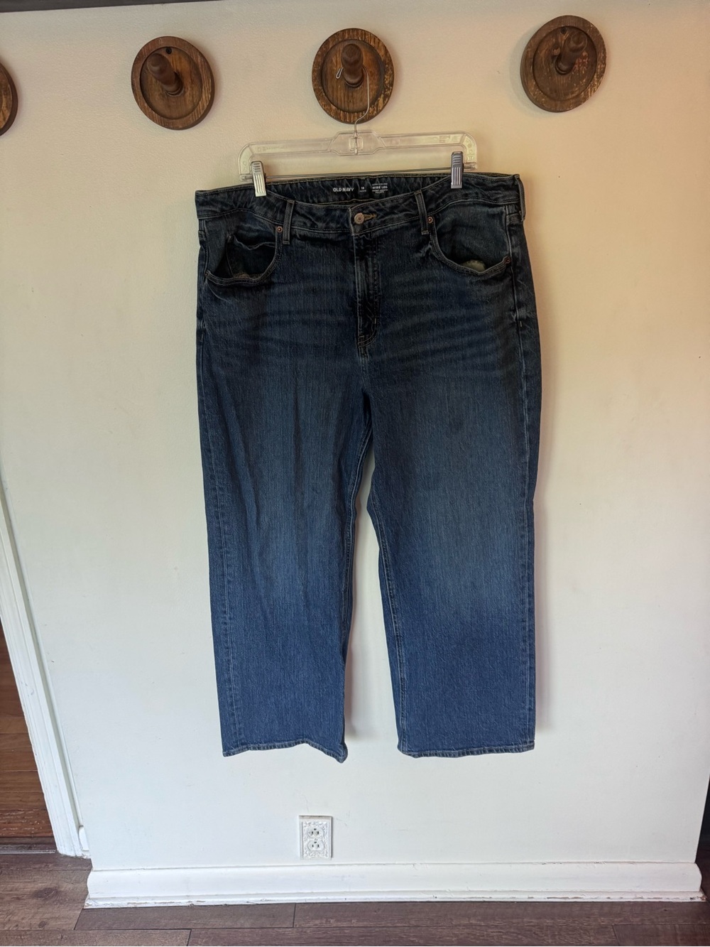 Old Navy extra high rise wide leg jeans size 18 petite
